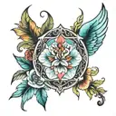 MARIA tattoo design idea