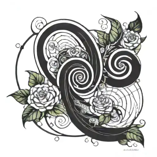 Fibonacci sequence tattoo design idea