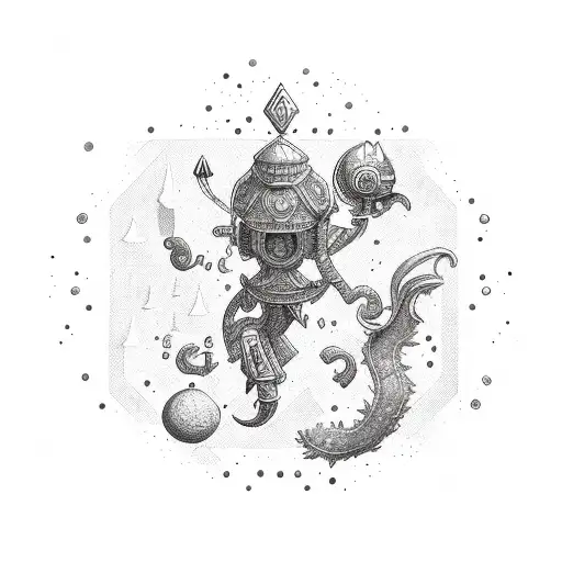 cassiopeia adventure time tattoo design idea