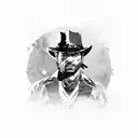 red dead redemption 2 tattoo design idea