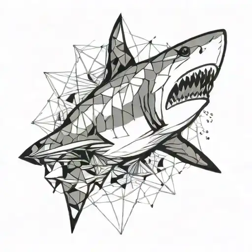 shark tattoo design idea