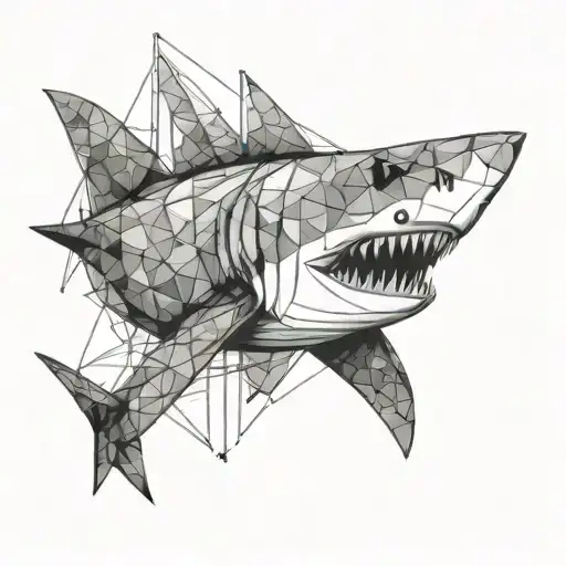 shark tattoo design idea