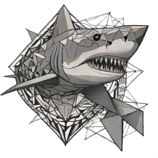 shark tattoo design idea