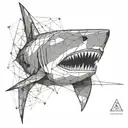 shark tattoo design idea