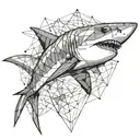 shark tattoo design idea