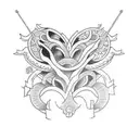 bay leaf tattoo design idea