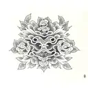 bay leaf tattoo design idea