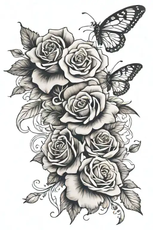 Create a unique sleeve tattoo including the following: Mothers name(Latoya), New York Yankees, great grandmothers pasing tattoo design idea