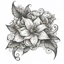 Create a unique sleeve tattoo including the following: Mothers name(Latoya), New York Yankees, great grandmothers pasing tattoo design idea