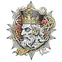 Messiah King tattoo design idea