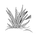 corn stalk tattoo design idea