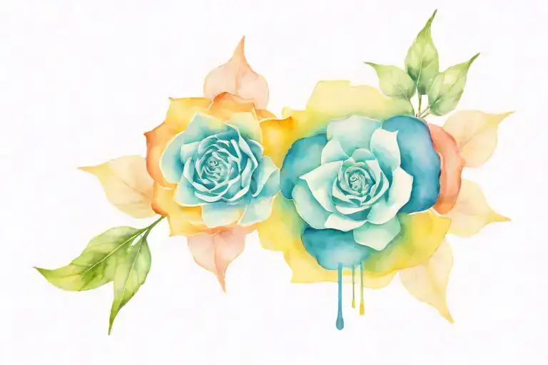 Hate fate tattoo design idea