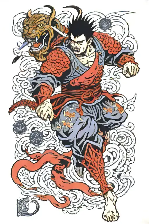 guts berserk tattoo design idea