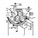 culinary and software development tattoo design idea