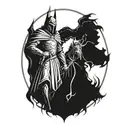 Nazgul and Sauron tattoo design idea