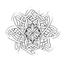 wedding ring tattoo design idea