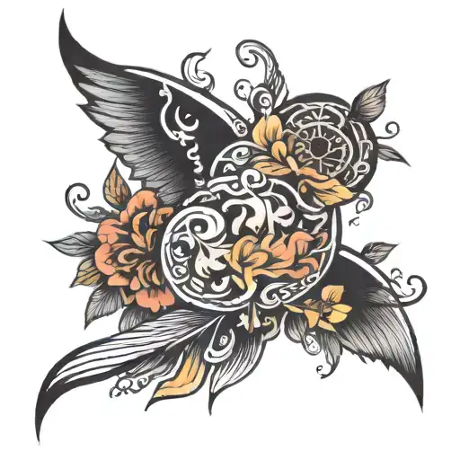 wondering wandering tattoo design idea