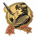 luke skywalker tattoo design idea