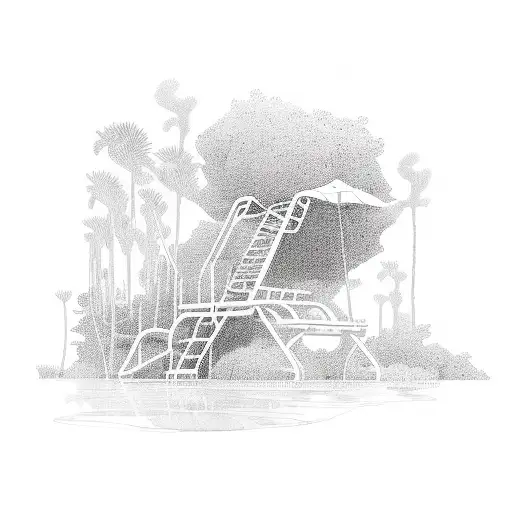 sza sos diving board album cover tattoo design idea