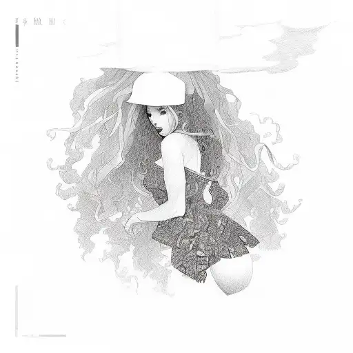 sza album cover tattoo design idea