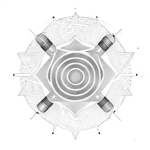 microphone  tattoo design idea