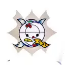 pacman tattoo design idea
