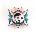 pacman tattoo design idea