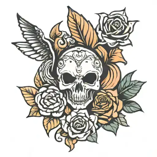 flash sheet tattoo design idea