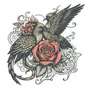 Once in a lifetime, you meet someone who changes, but sometimes have to let go of the love you couldnt keep  tattoo design idea