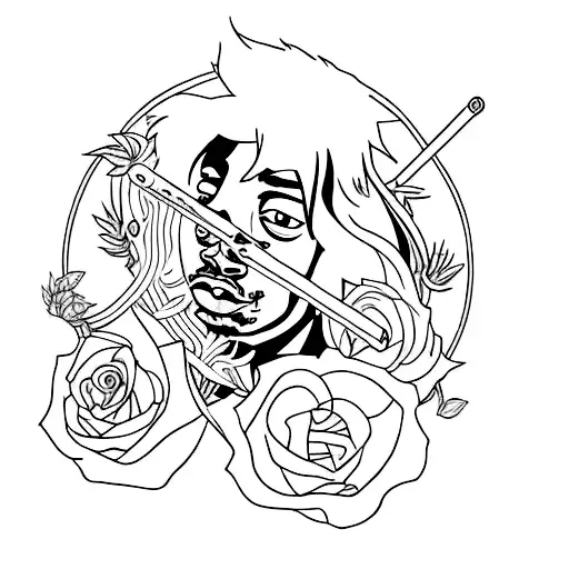 juice wrld 999 tattoo tattoo design idea