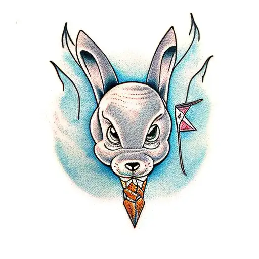 Incorporate symbols from donnie darko movie and the metamorphosis book tattoo design idea