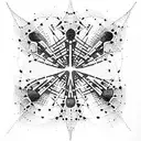 cross tattoo design idea