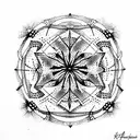 cross tattoo design idea