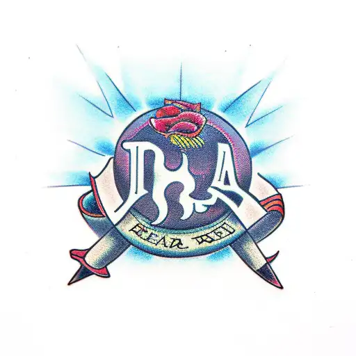 karma is real tattoo design idea