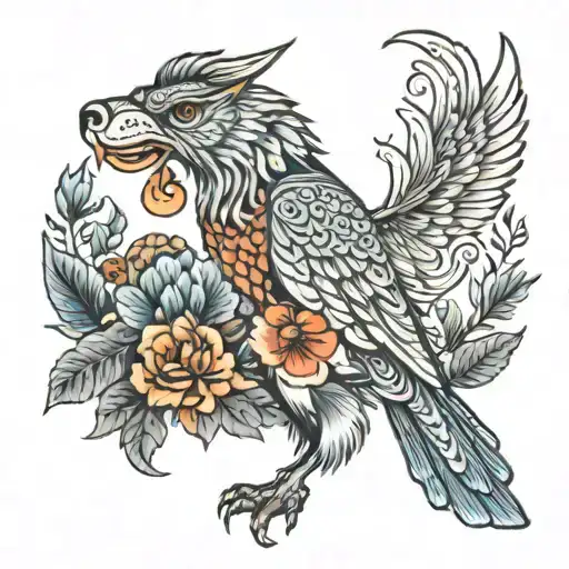 finnish mythology tattoo design idea