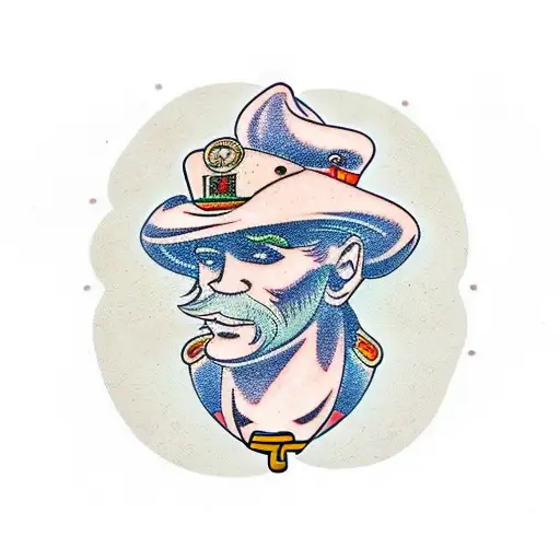 Irish fighter tattoo design idea