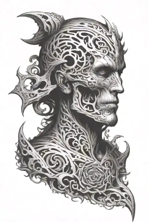 eredin bréacc glas tattoo design idea