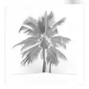 Palm Tree tattoo design idea