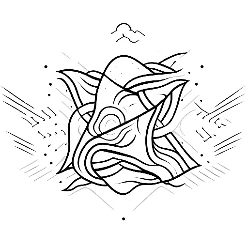 the journey to success is full of retracements tattoo design idea