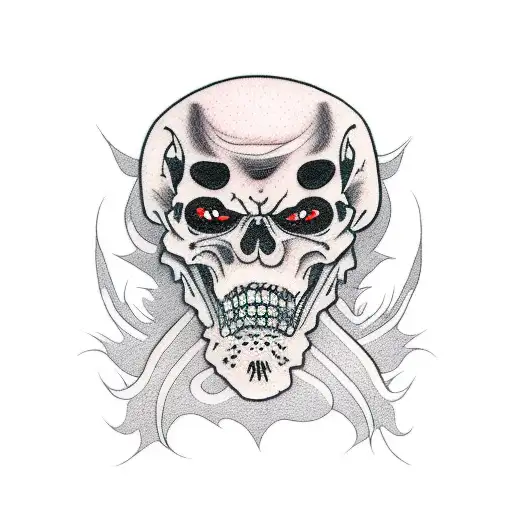 Grim Reaper tattoo design idea