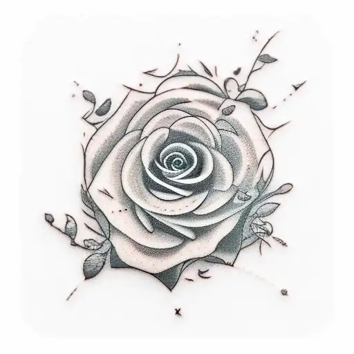 number 6 and 7 together with letter f and k tattoo design idea