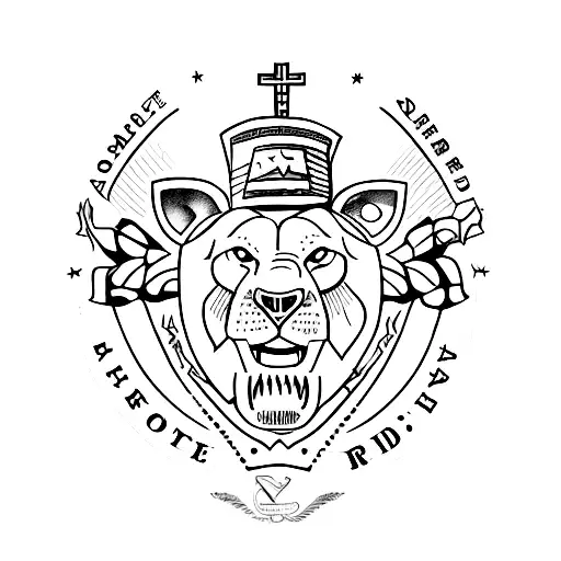 "strong committed redeeming our pride" tattoo design idea