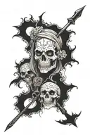 Charon tattoo design idea