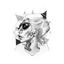 lady gaga marry the night tattoo design idea