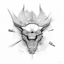 One word "#TeamMcDiaz" tattoo design idea