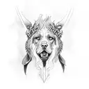 One word "#TeamMcDiaz" tattoo design idea