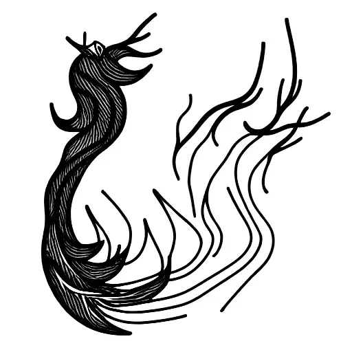 Patronus ciervo  tattoo design idea