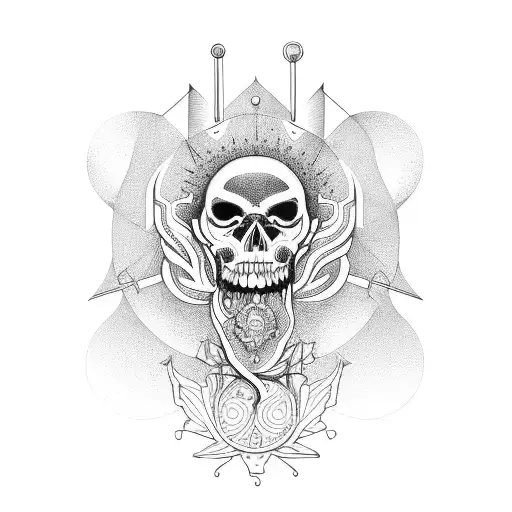 Celestial pharmacy tattoo design idea