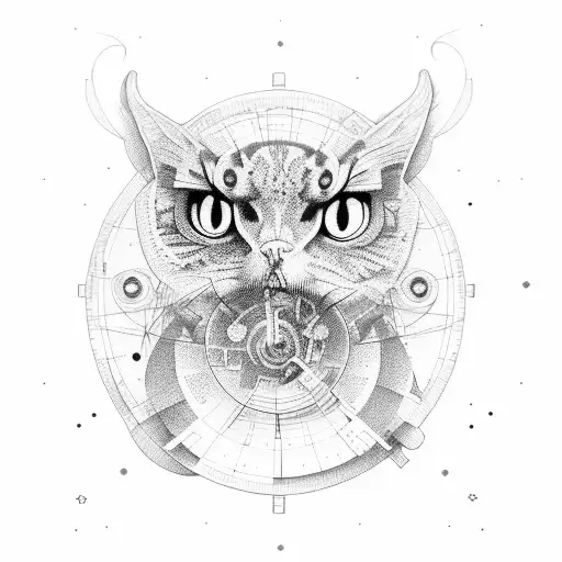 telescopes  tattoo design idea