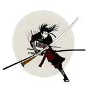 ronin samurai  tattoo design idea